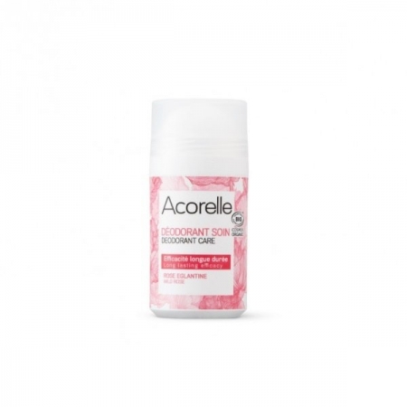 ACORELLE Organiczny dezodorant w kulce Dzika Róża ECOCERT 50ml